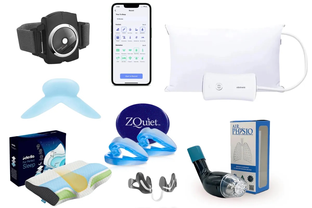 group of snoring devices